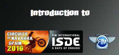 ISDE 2016 info